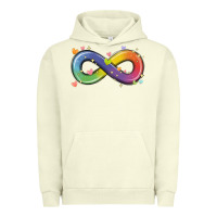 Pigment Pistachio infinity symbol autism Urban Hoodie - MaliasSmallBusiness