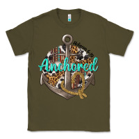 Army Green anchored hebrews 6 19 Classic Tee - texasbilliewilder