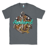 Charcoal Heather anchored hebrews 6 19 Classic Tee - texasbilliewilder