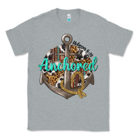 Heather Grey anchored hebrews 6 19 Classic Tee - texasbilliewilder