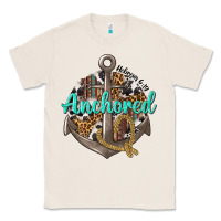 Natural anchored hebrews 6 19 Classic Tee - texasbilliewilder