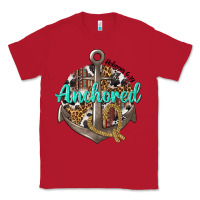 Red anchored hebrews 6 19 Classic Tee - texasbilliewilder