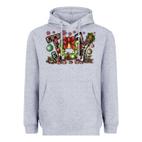 Heather Grey Joy Heavyweight Hoodie - CowhideDigitalArt