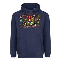 Navy Joy Heavyweight Hoodie - CowhideDigitalArt