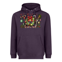 Plum Joy Heavyweight Hoodie - CowhideDigitalArt
