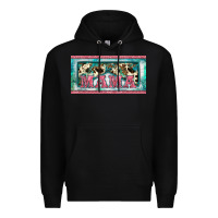 Black western mama     license plate Premium Hoodie - BarkalooDesign