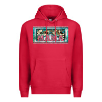 Cardinal western mama     license plate Premium Hoodie - BarkalooDesign
