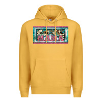 Mustard western mama     license plate Premium Hoodie - BarkalooDesign