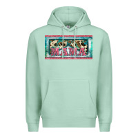 Seafoam western mama     license plate Premium Hoodie - BarkalooDesign