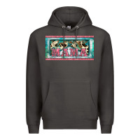Smoke western mama     license plate Premium Hoodie - BarkalooDesign