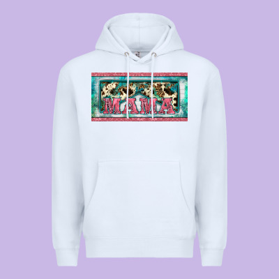 Western Mama     License Plate Premium Hoodie Designed By Barkaloodesign