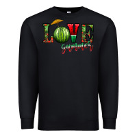 Black love summer Premium Sweatshirt - CowhideDigitalArt