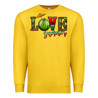 Lemon love summer Premium Sweatshirt - CowhideDigitalArt