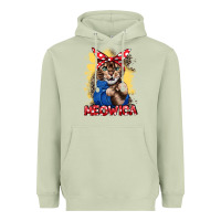 Matcha Meowica 4th of july Heavyweight Hoodie - CowGirlArtShop