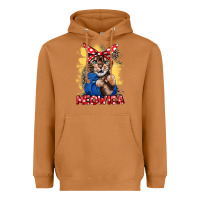 Meowica 4th Of July Heavyweight Hoodie | Teevron
