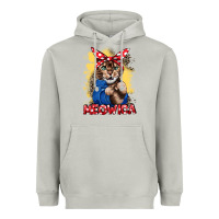 Moon Dust Meowica 4th of july Heavyweight Hoodie - CowGirlArtShop
