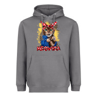 Storm Meowica 4th of july Heavyweight Hoodie - CowGirlArtShop