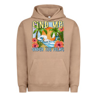 Pigment Burro find me under the palms Urban Hoodie - MaliasSmallBusiness