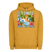 Pigment Peanut Butter find me under the palms Urban Hoodie - MaliasSmallBusiness