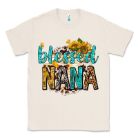 Natural blessed nana with sunflowers Classic Tee - texasbilliewilder