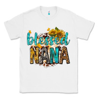 White blessed nana with sunflowers Classic Tee - texasbilliewilder