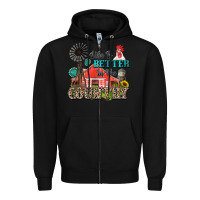 Black life is better in the country Zipper Hoodie - Zillion Design Studio