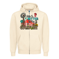 Sandshell life is better in the country Zipper Hoodie - Zillion Design Studio