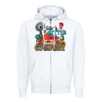 White life is better in the country Zipper Hoodie - Zillion Design Studio