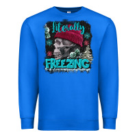 True Royal literally freezing skull Premium Sweatshirt - FaDigitalArtStudio