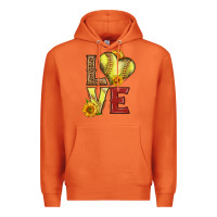 Carrot western love softball Premium Hoodie - LillyAllenDesigns