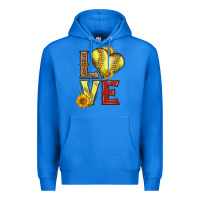 True Royal western love softball Premium Hoodie - LillyAllenDesigns
