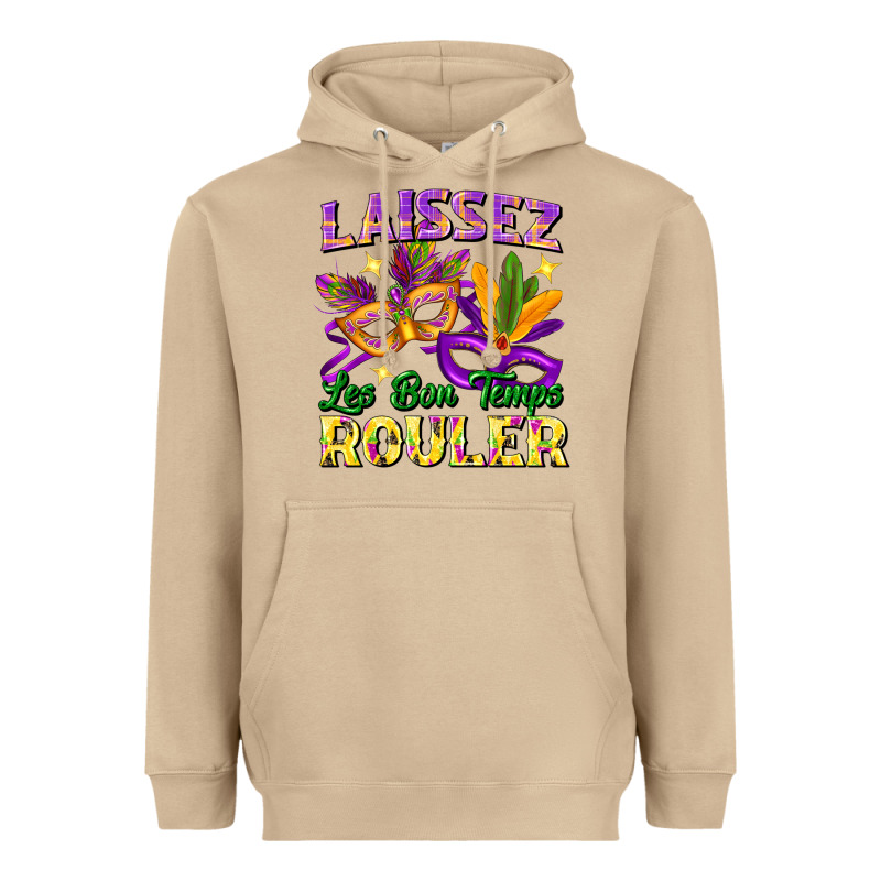 Laissez Les Bon Temps Rouler Heavyweight Hoodie by FaDigitalArtStudio | Teevron