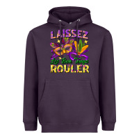 Plum laissez les bon temps rouler Heavyweight Hoodie - FaDigitalArtStudio
