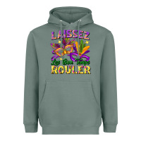 Sage laissez les bon temps rouler Heavyweight Hoodie - FaDigitalArtStudio