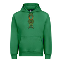 Emerald leprechaun boy faceless Urban Hoodie - MaliasSmallBusiness