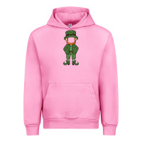 Fuchsia Pink leprechaun boy faceless Urban Hoodie - MaliasSmallBusiness