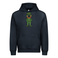 Navy leprechaun boy faceless Urban Hoodie - MaliasSmallBusiness