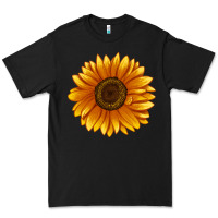 Black Soraya Sunflower Premium Tee - LillyAllenDesigns