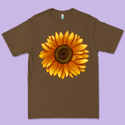 Soraya Sunflower Premium Tee Designed By Lillyallendesigns