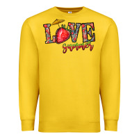 Lemon love summer Premium Sweatshirt - CowhideDigitalArt