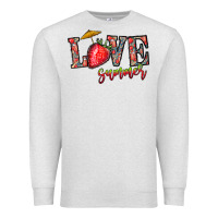 Oatmeal Heather love summer Premium Sweatshirt - CowhideDigitalArt