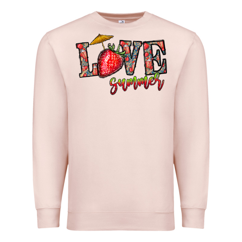 Love Summer Premium Sweatshirt by CowhideDigitalArt | Teevron