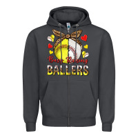 Smoke busy raising ballers with baseball and softball Zipper Hoodie - texasbilliewilder