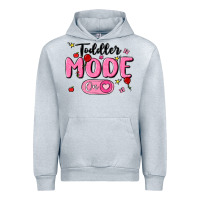 Heather Grey toddler mode on Urban Hoodie - MaliasSmallBusiness