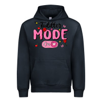 Navy toddler mode on Urban Hoodie - MaliasSmallBusiness