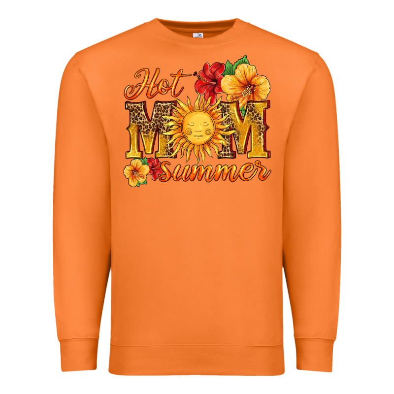 Hot Mom Summer Premium Sweatshirt by HRA Design Shop | Teevron