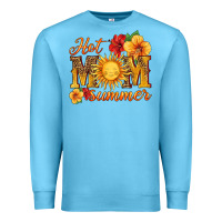 Ocean Blue hot mom summer Premium Sweatshirt - HRA Design Shop