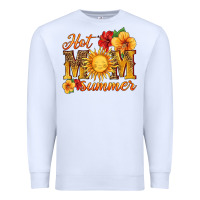 White hot mom summer Premium Sweatshirt - HRA Design Shop