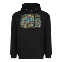 Black hot mom summer Heavyweight Hoodie - SublimationCraftShop
