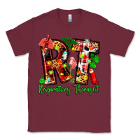 Burgundy christmas respiratory therapist Classic Tee - Zillion Design Studio